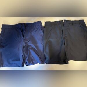 Under Armour Black & Navy Shorts Golf Men's Size 36 8” inseam 2 for $10 bulk!